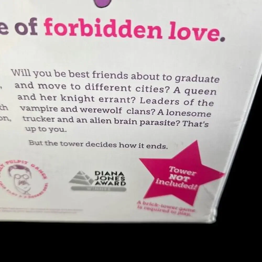 Star Crossed Game of Forbidden‎ Love Role Play Need Additional Tower to Play New